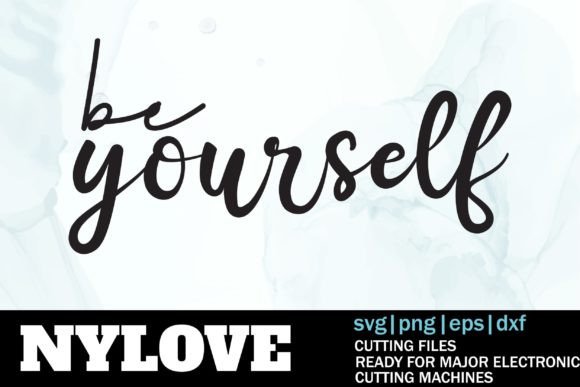 Be Yourself SVG: Boho Graphics for Local Print Templates