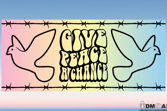 Christian Peace 16oz Libbey Glass SVG: Graphics & Print Templates