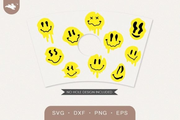 Smiley Face Cup: Graphics for Crafts & Creative Brands